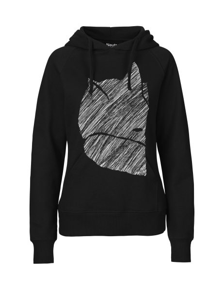 Fair gehandelter Bio Frauen Hoodie "Fuchs 2.0" vegan, organic & fair